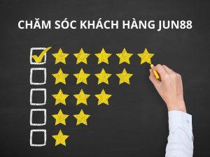 Đánh giá dịch vụ chăm sóc khách hàng jun88