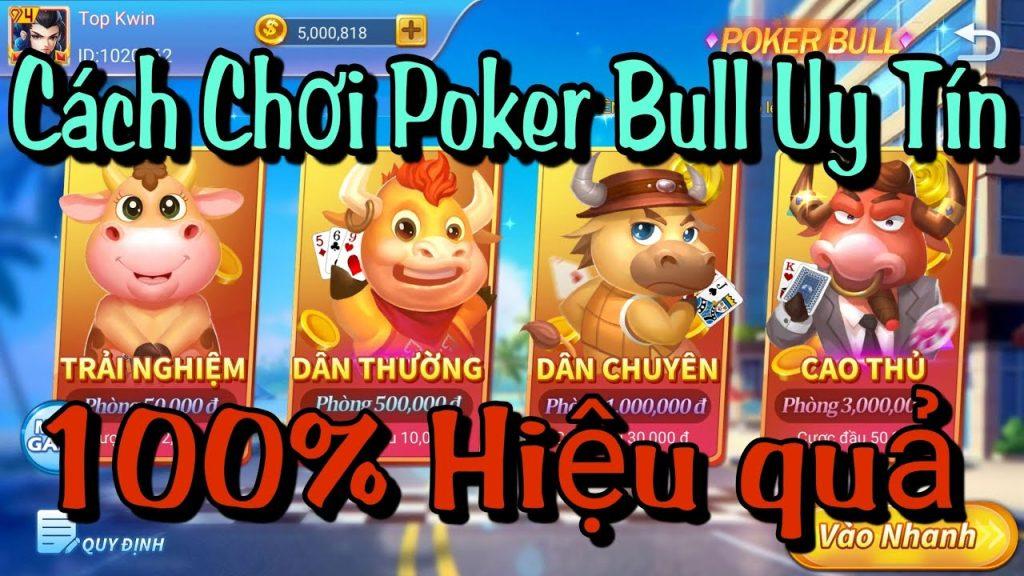 Các kinh nghiệm chơi Poker Bull Jun88 mobi dễ thắng